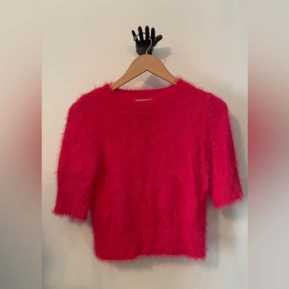 S If it were me Hot Pink Bubble gum crop top. ULTRA soft. Clueless 90’s - Picture 1 of 6